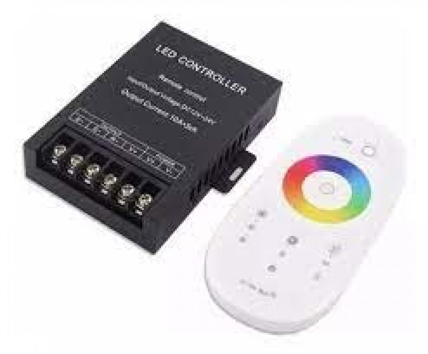 CONTROLADORA LED RGB TACTIL RADIO FRECUENCIA  30A