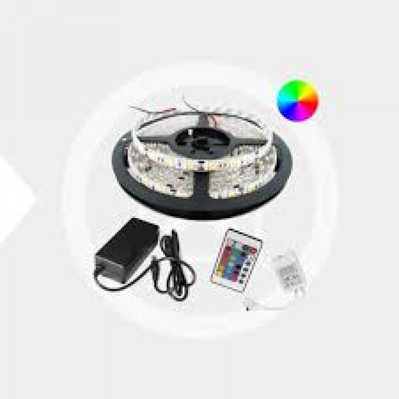 50-50 Kit RGB ALTA LUMINOSIDAD Y FUENTE 5A - ARMADO