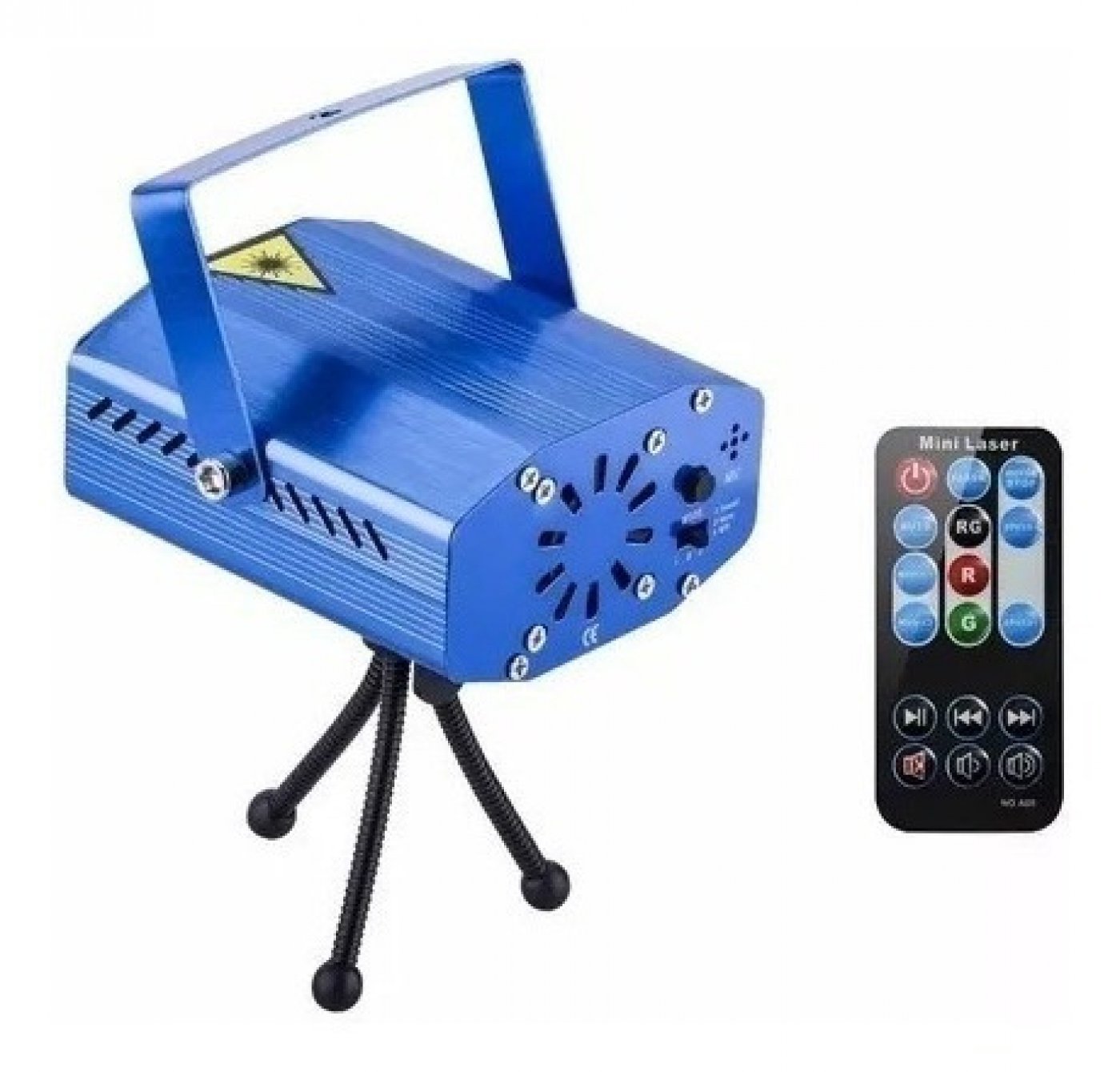 PROYECTOR LASER LLUVIA  Y CONTROL REMOTO 