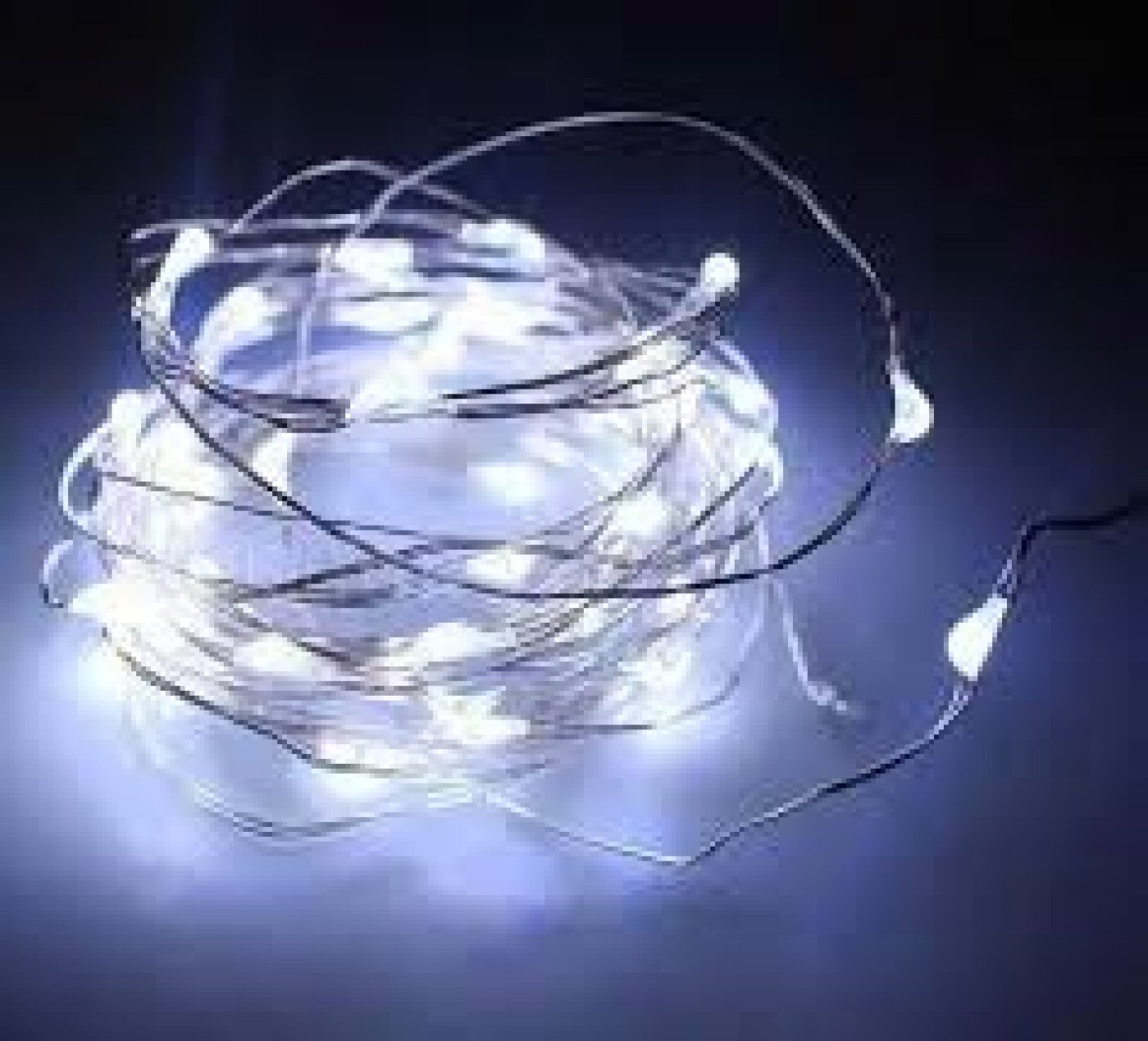 GUIRNALDA DE DECORACION ALAMBRE LED a Pila 