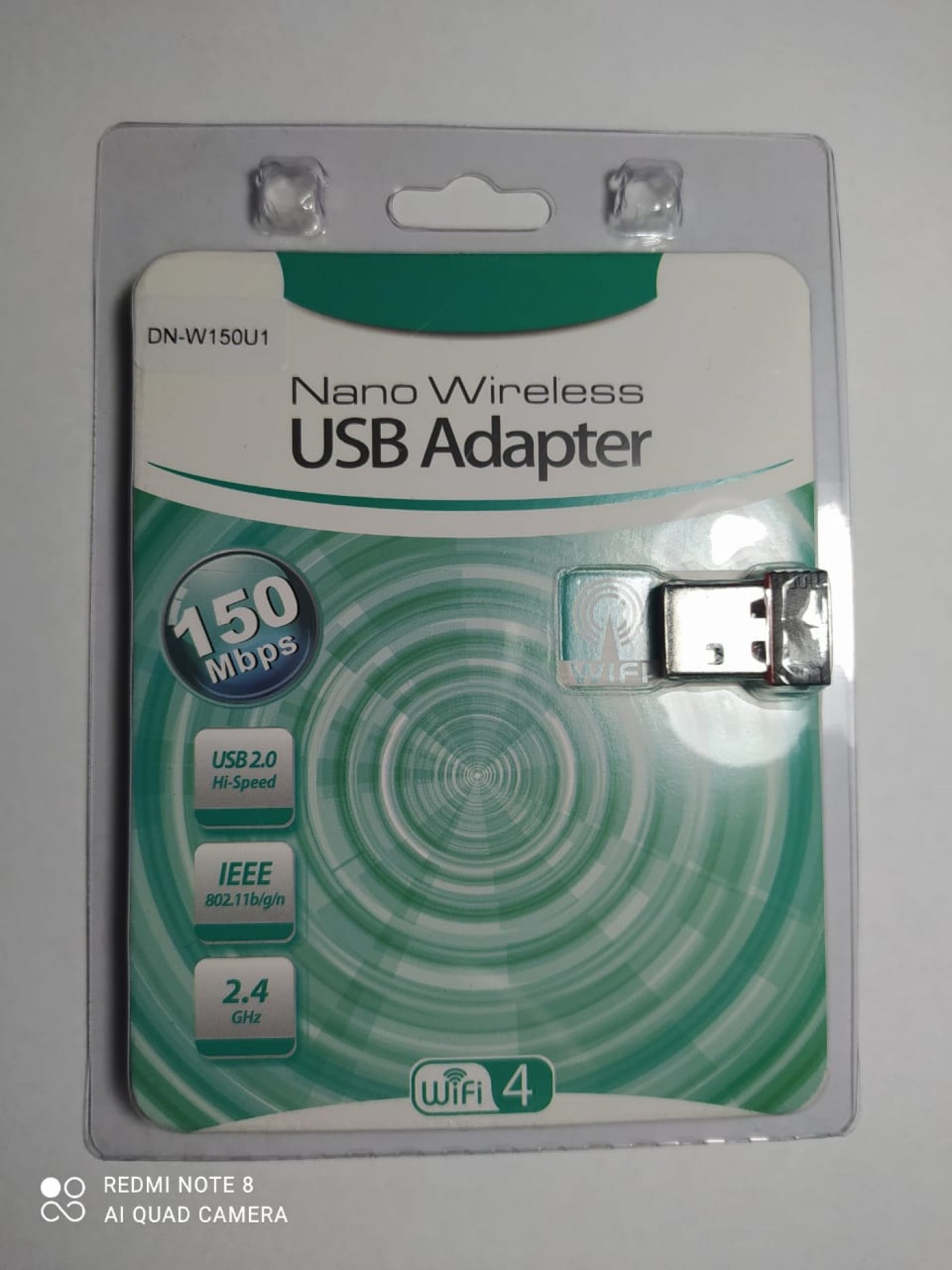 USB WIFI SIN ANTENA 150mbps
