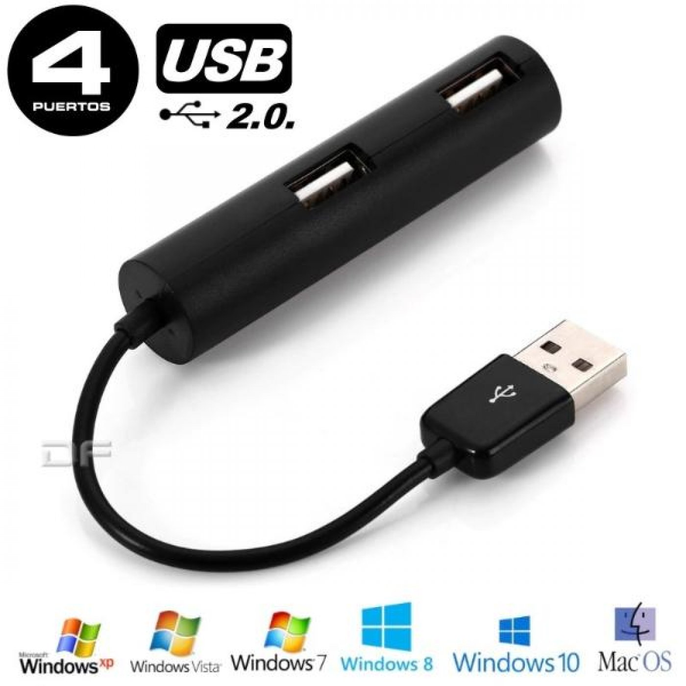 HUB USB 4 PUERTOS XH060
