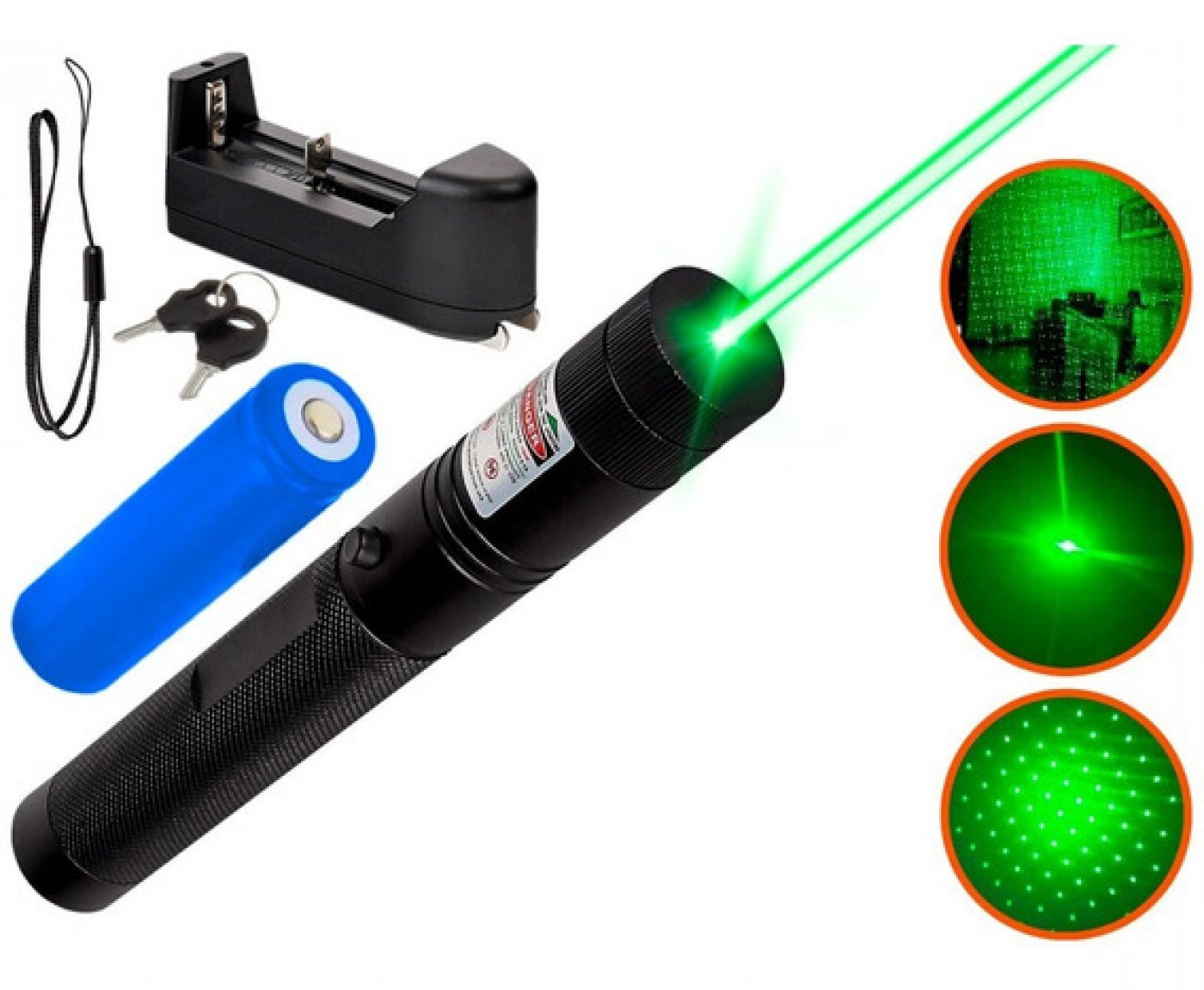PUNTERO LASER VERDE PROFESIONAL 